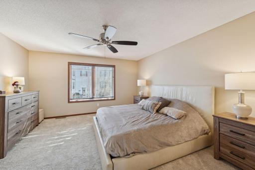 Large Primary Bedroom with ceiling fan