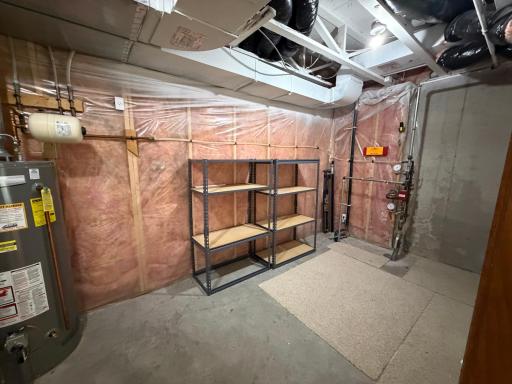 sump pump keeps the basement dry