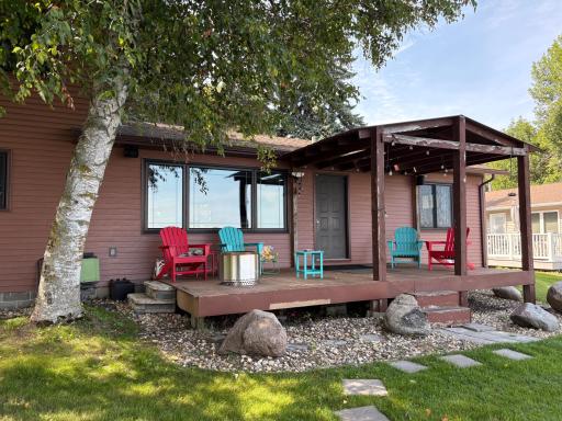 Covered Deck On The Waters Edge.JPG