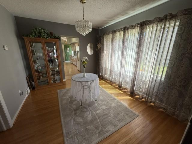 Dining room w/ large picture window