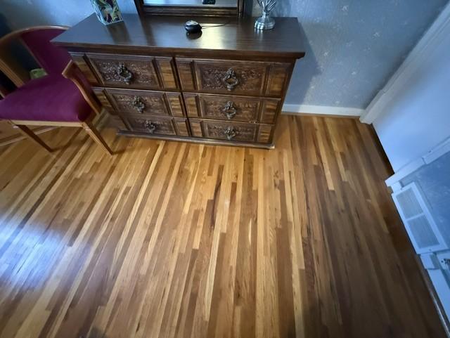 Hardwood floors refinished