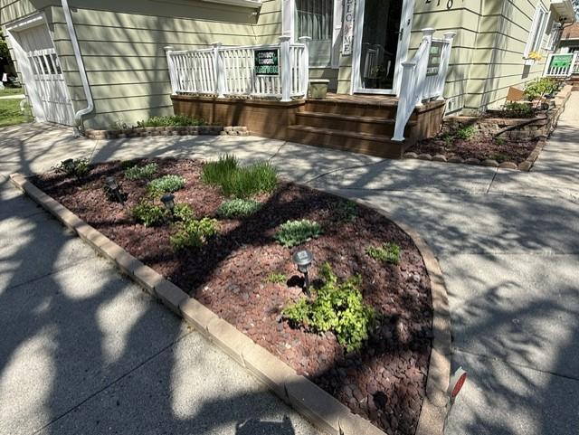 Front landscaping