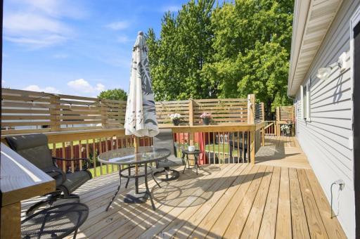 Deck from Upper Level Living Room
