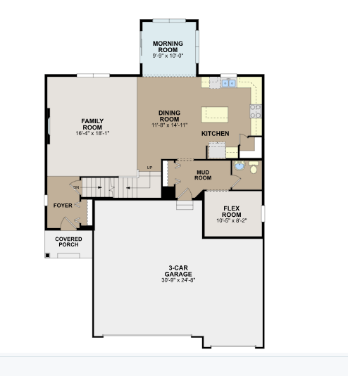 Richmond main level floorplans