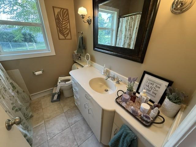 Main floor bathroom