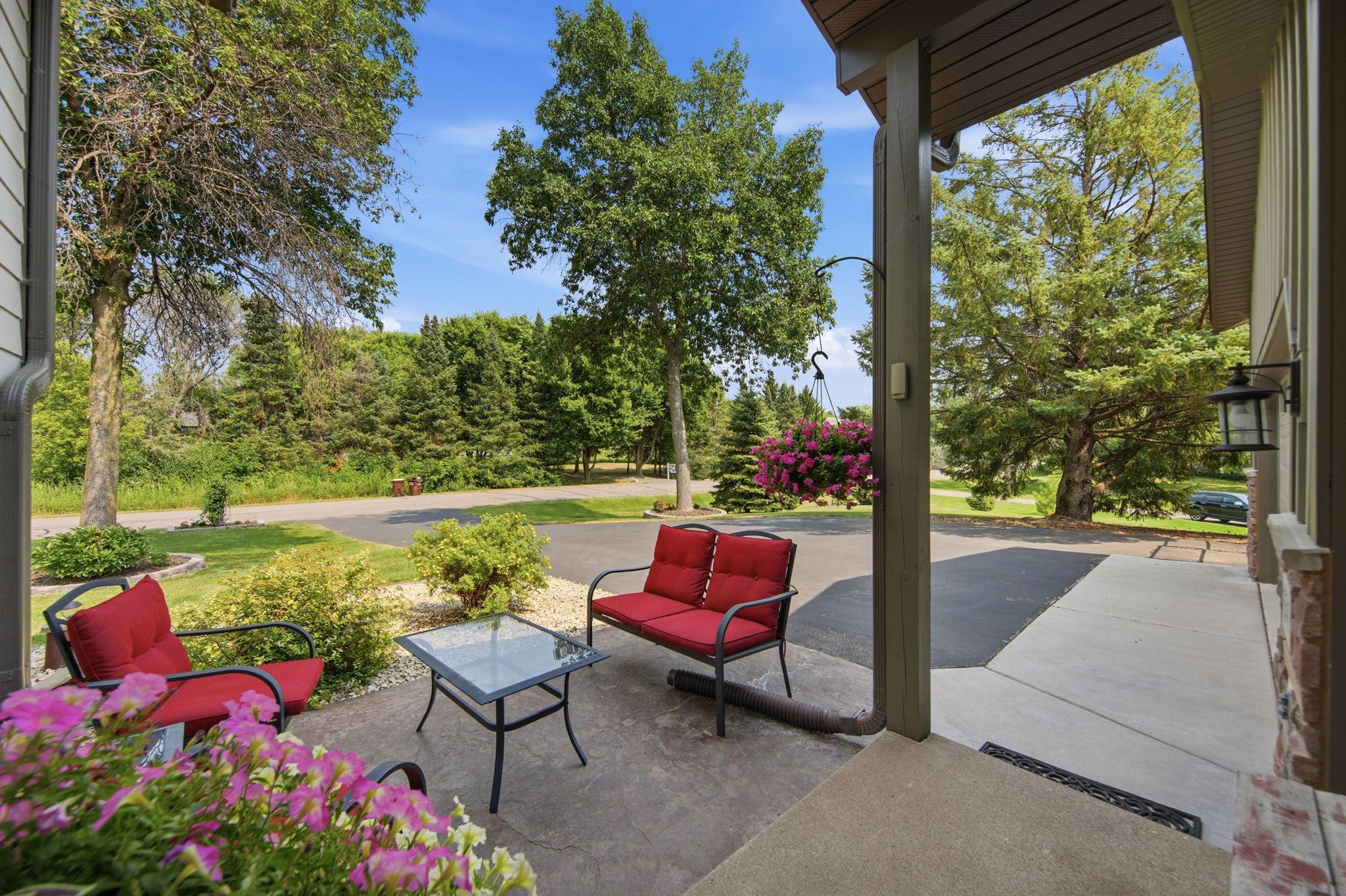 Front patio views!