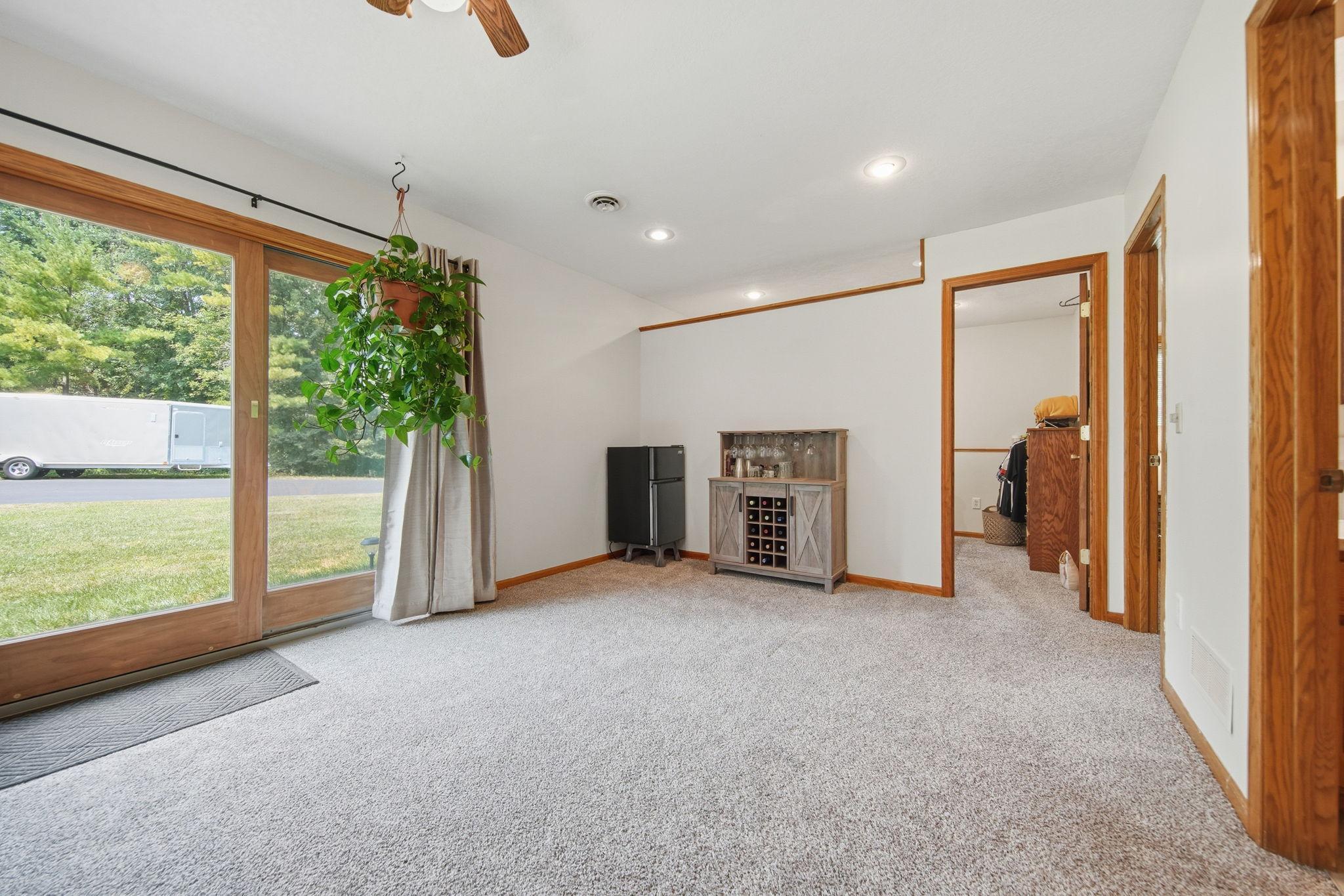3rd level also has a walkout to the yard. So much space!