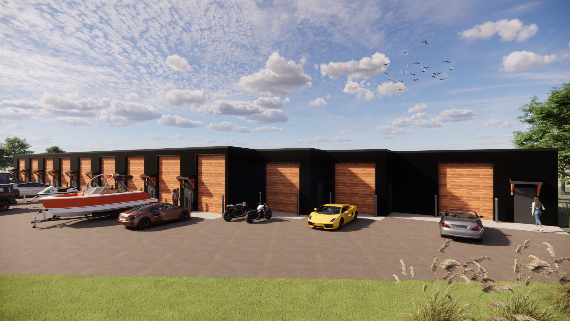 Garage Rendering - OCT estimated completion