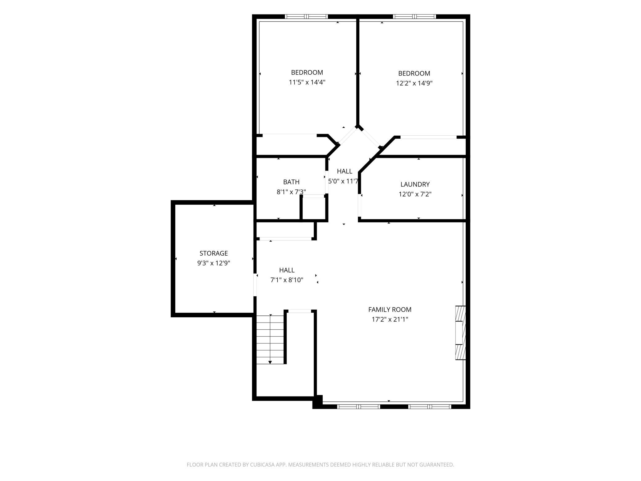Lower Level Floor Plan