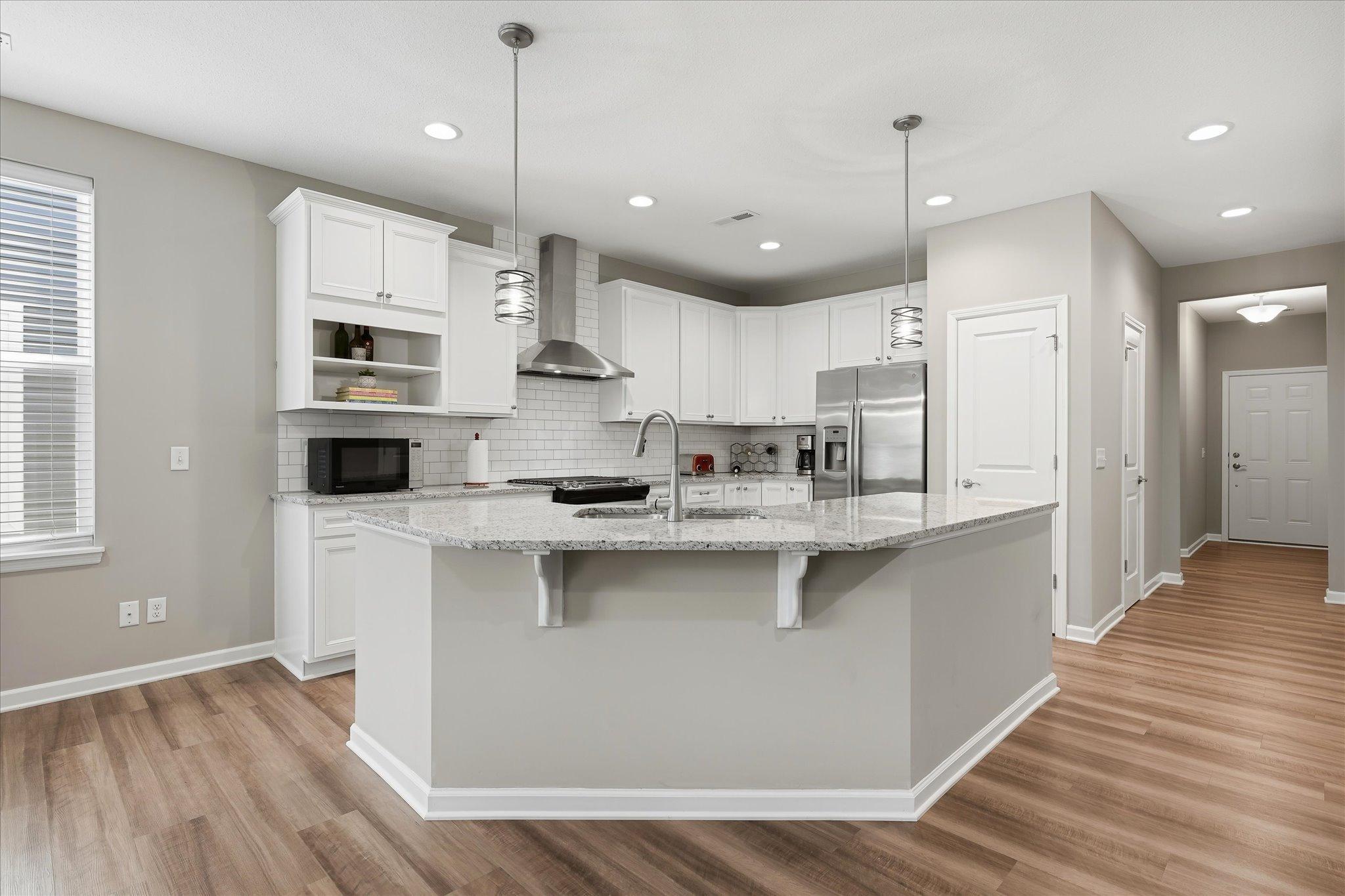Bright Open Kitchen