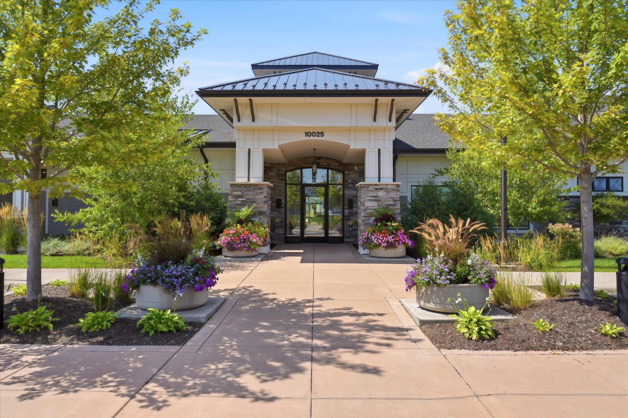Clubhouse Entrance
