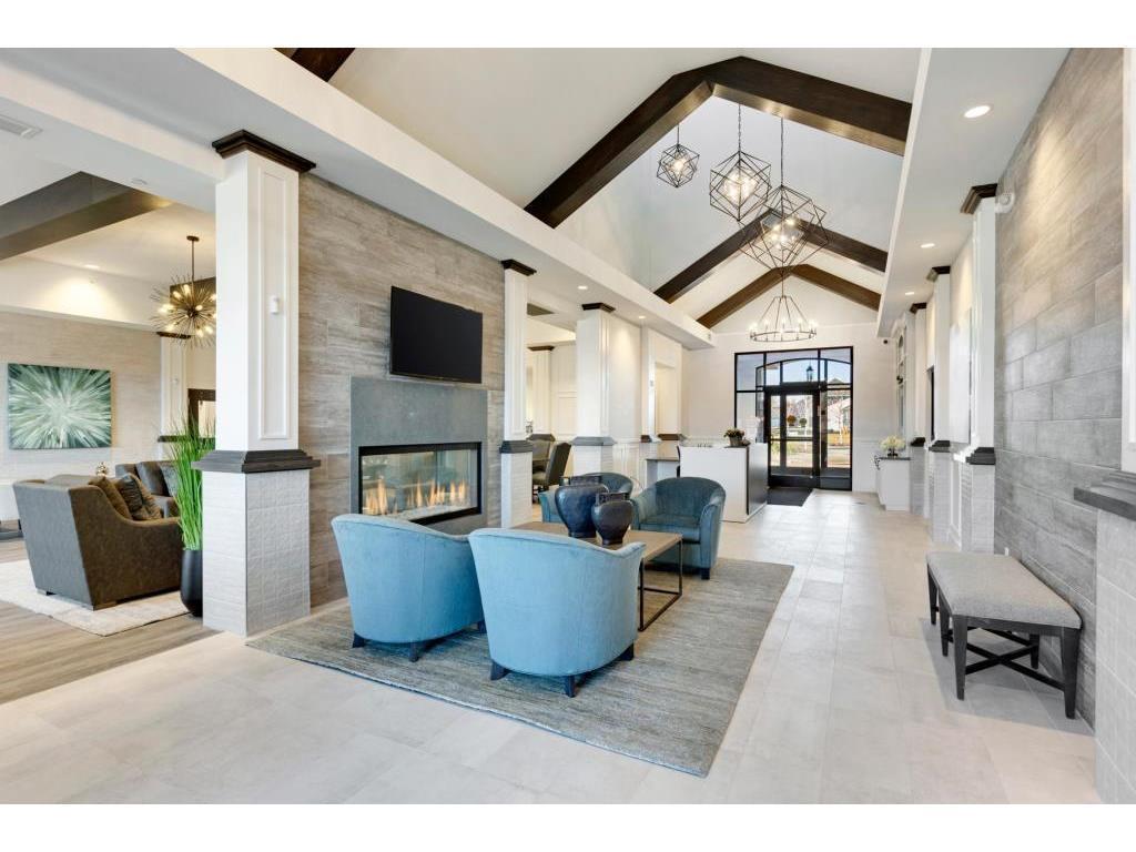 Seating Area & Coffee Station