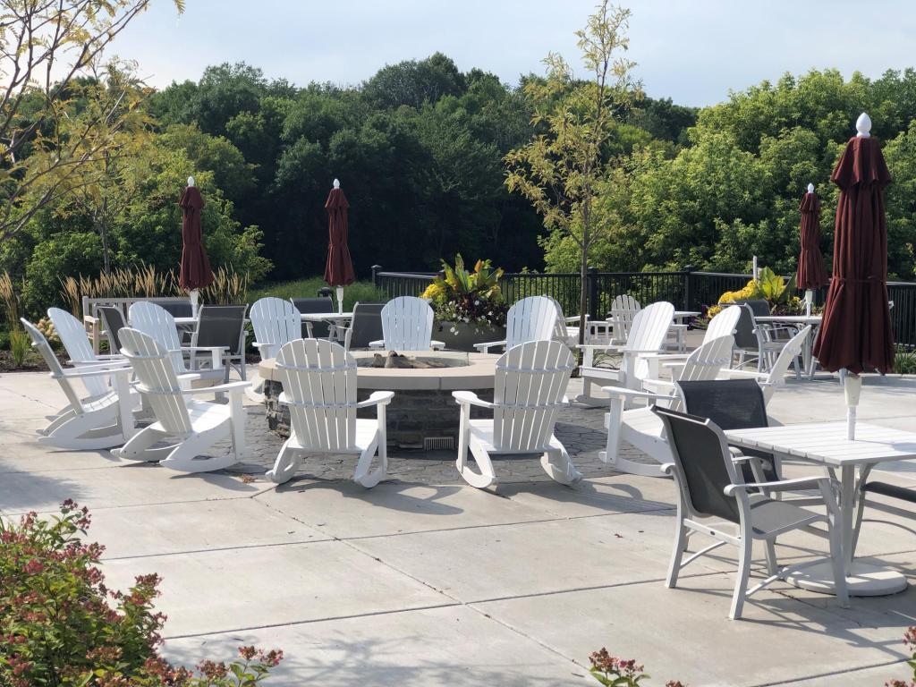 Outdoor Gas Firepit Space