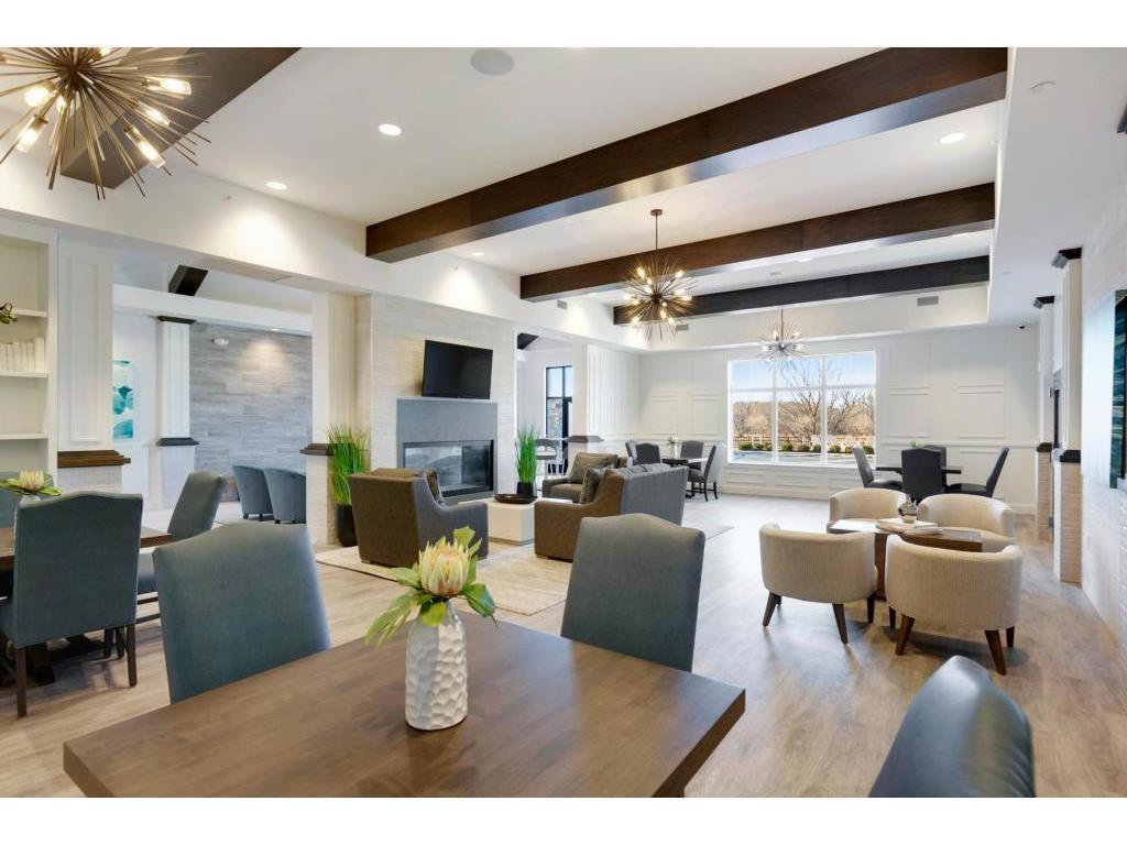Gathering Area w/Dual Gas fireplace