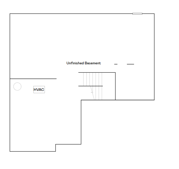 Lewis lower level floorplan