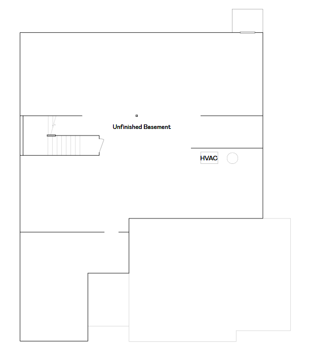 Clearwater basement floorplan.
