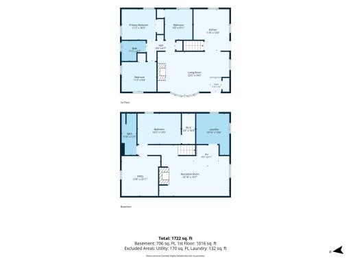 Main + LL floor plans