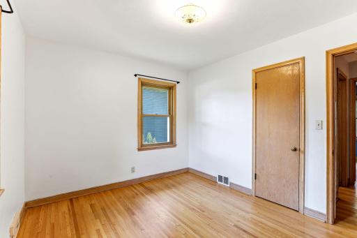 BR3 on main floor with two windows