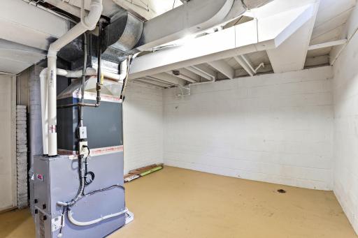 Utility room has great storage space!