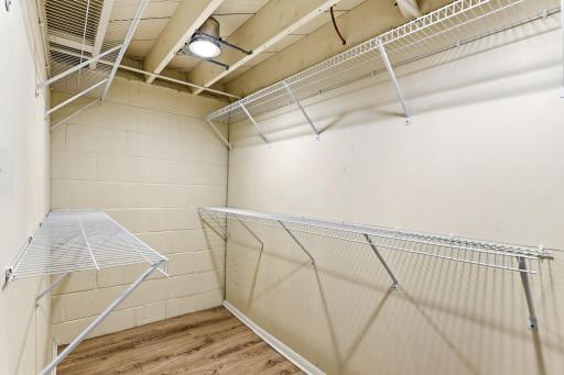 Huge walk-in closet in LL 4th BR