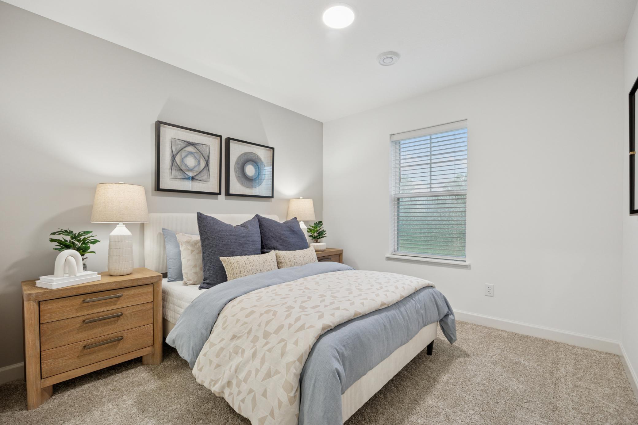 (Photo is of a model home, finishes will vary) This home features a 4th bedroom in the basement!