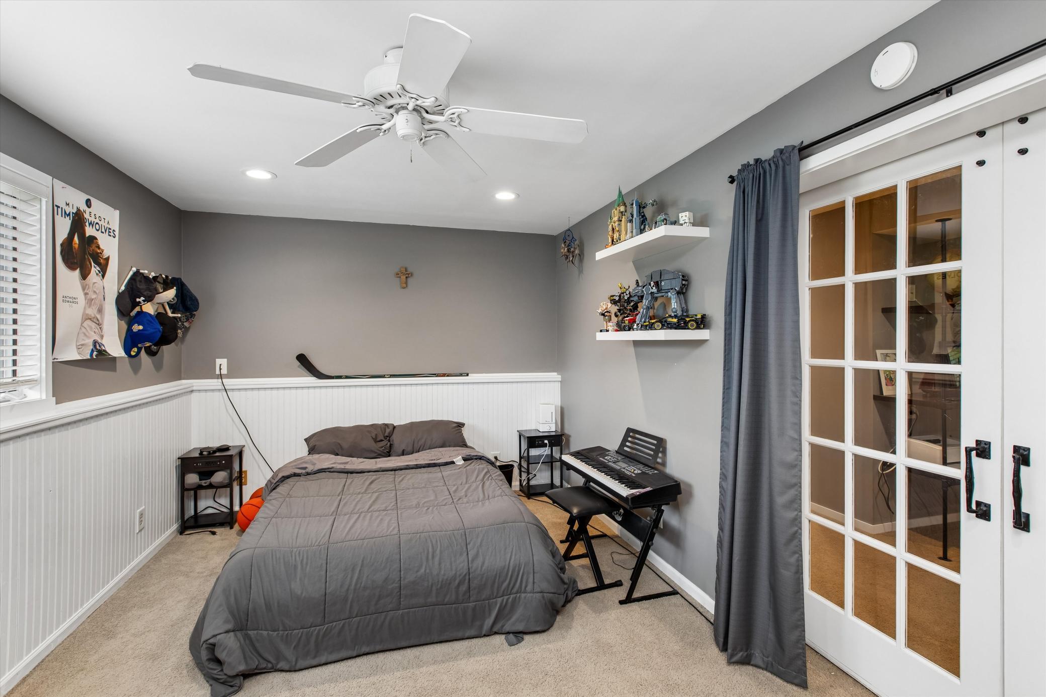 Bedroom #4 in lower-level