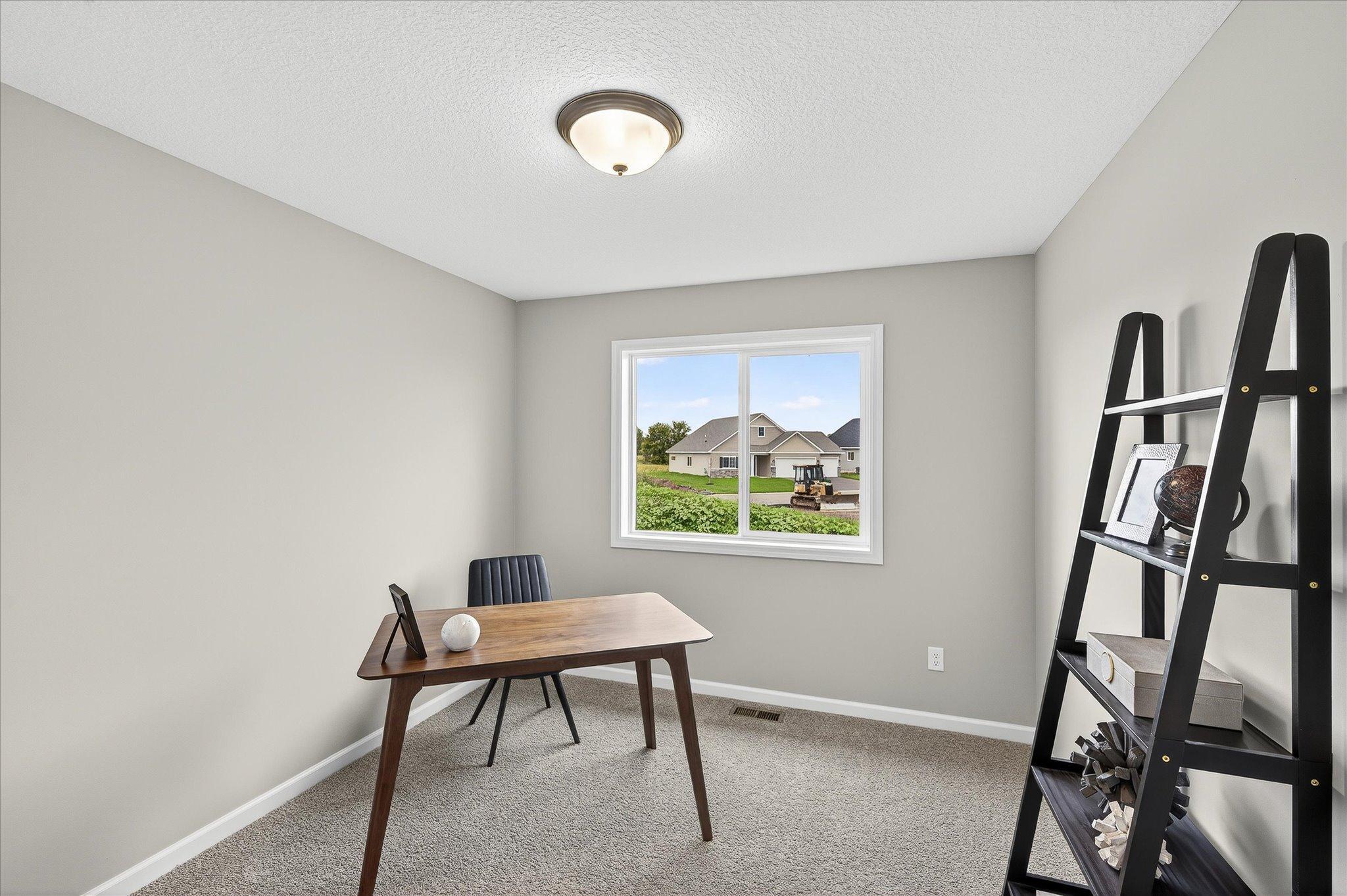 Bedroom, nursery, office, or guest room - this flexible space can evolve right alongside your life. *photos of a previously staged home, not all options & finishes may be exact.*