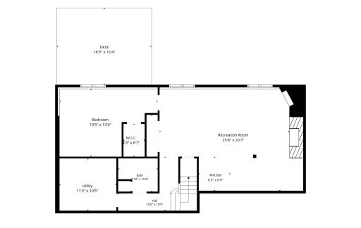 Lower Level Floorplan