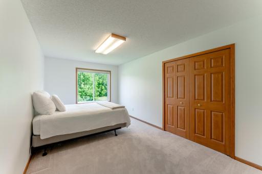 2nd bedroom is located upstairs and is spacious.