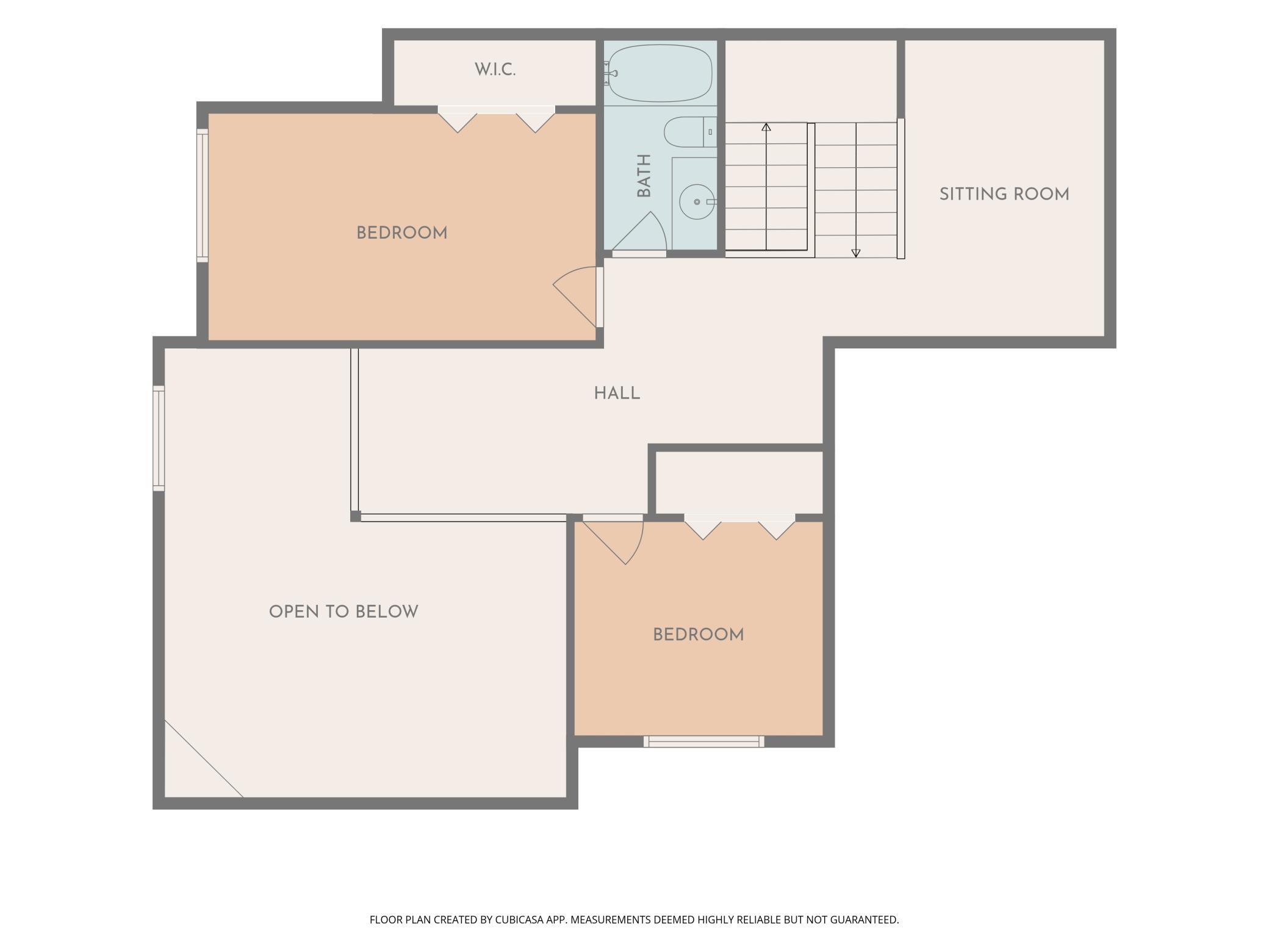 Upper Level Floorplan
