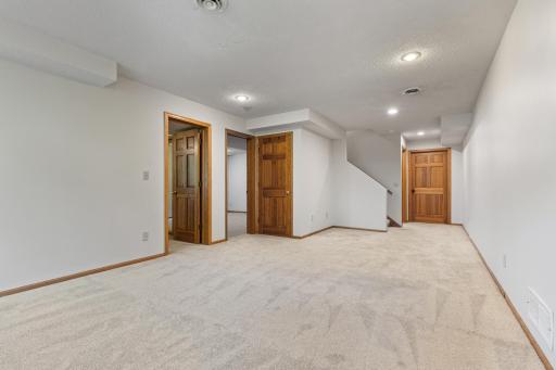 Access to lower level bedroom and exercise room