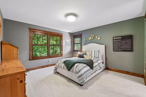 Upper-level second bedroom.