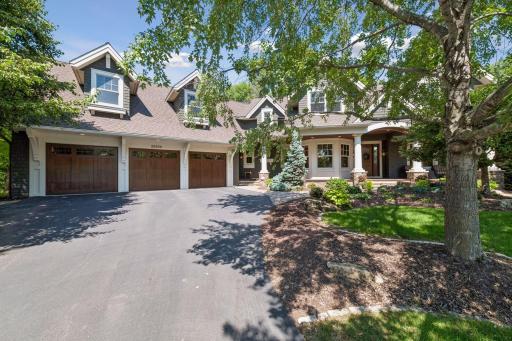 Spacious 3+ car garage provides flexible space for everyday use.