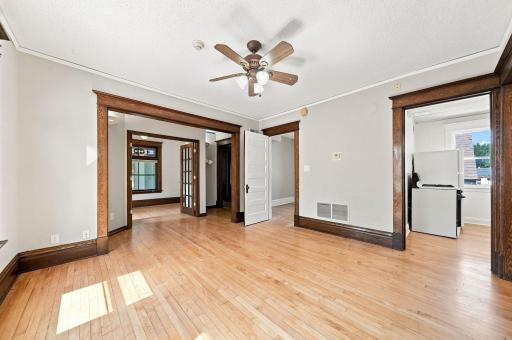 Upper level living room