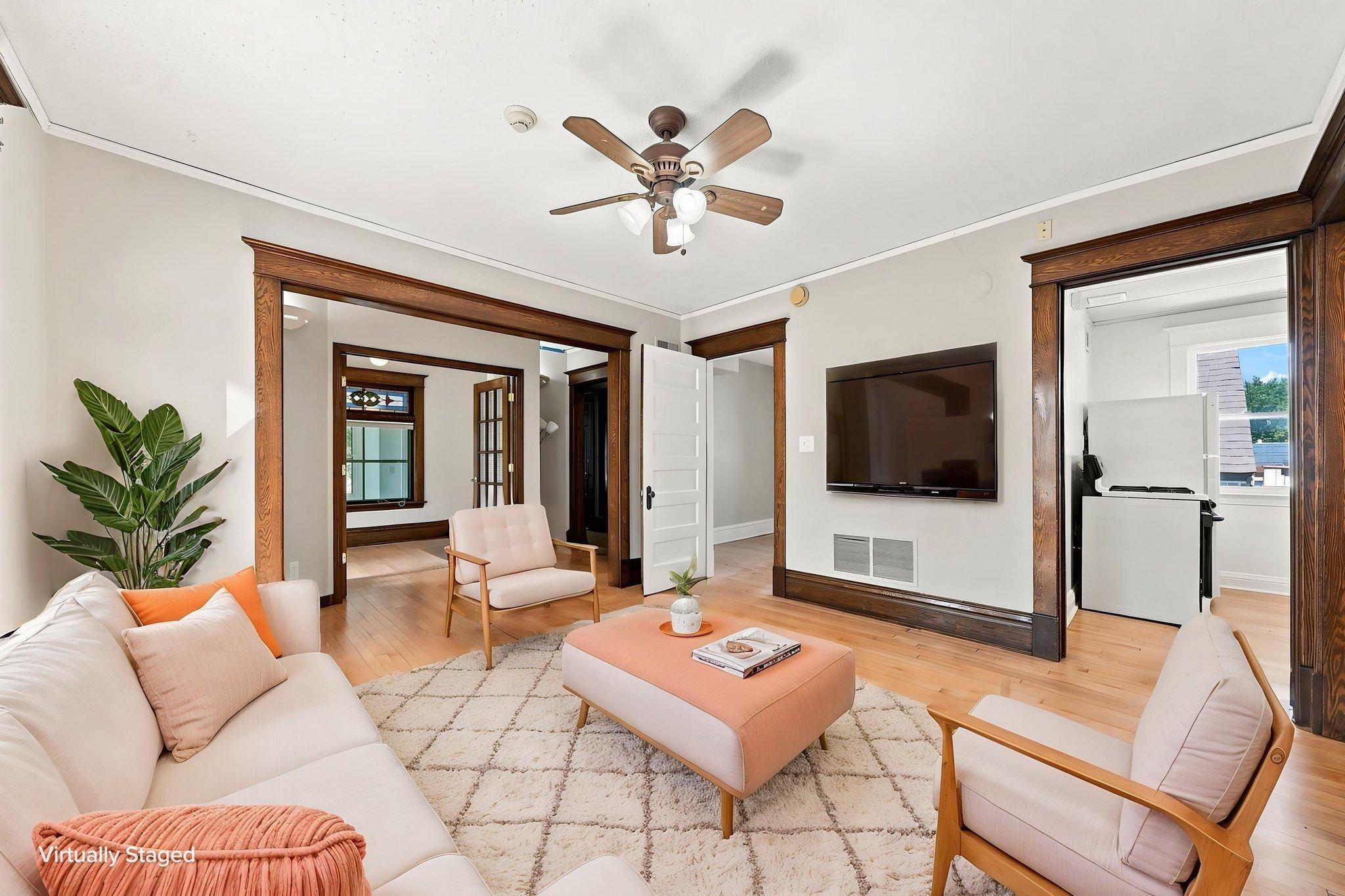 Upper level lving room