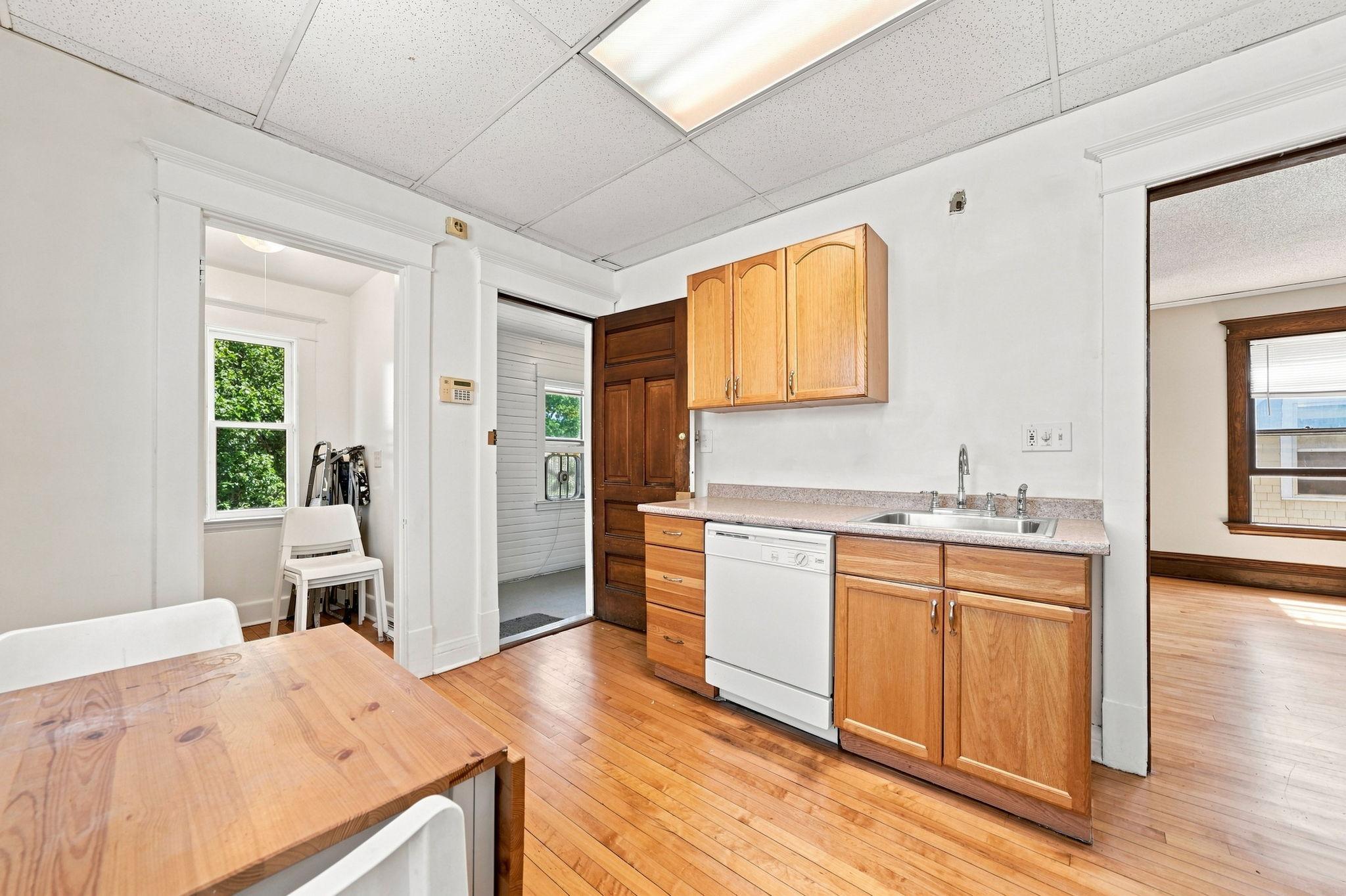 Upper level kitchen