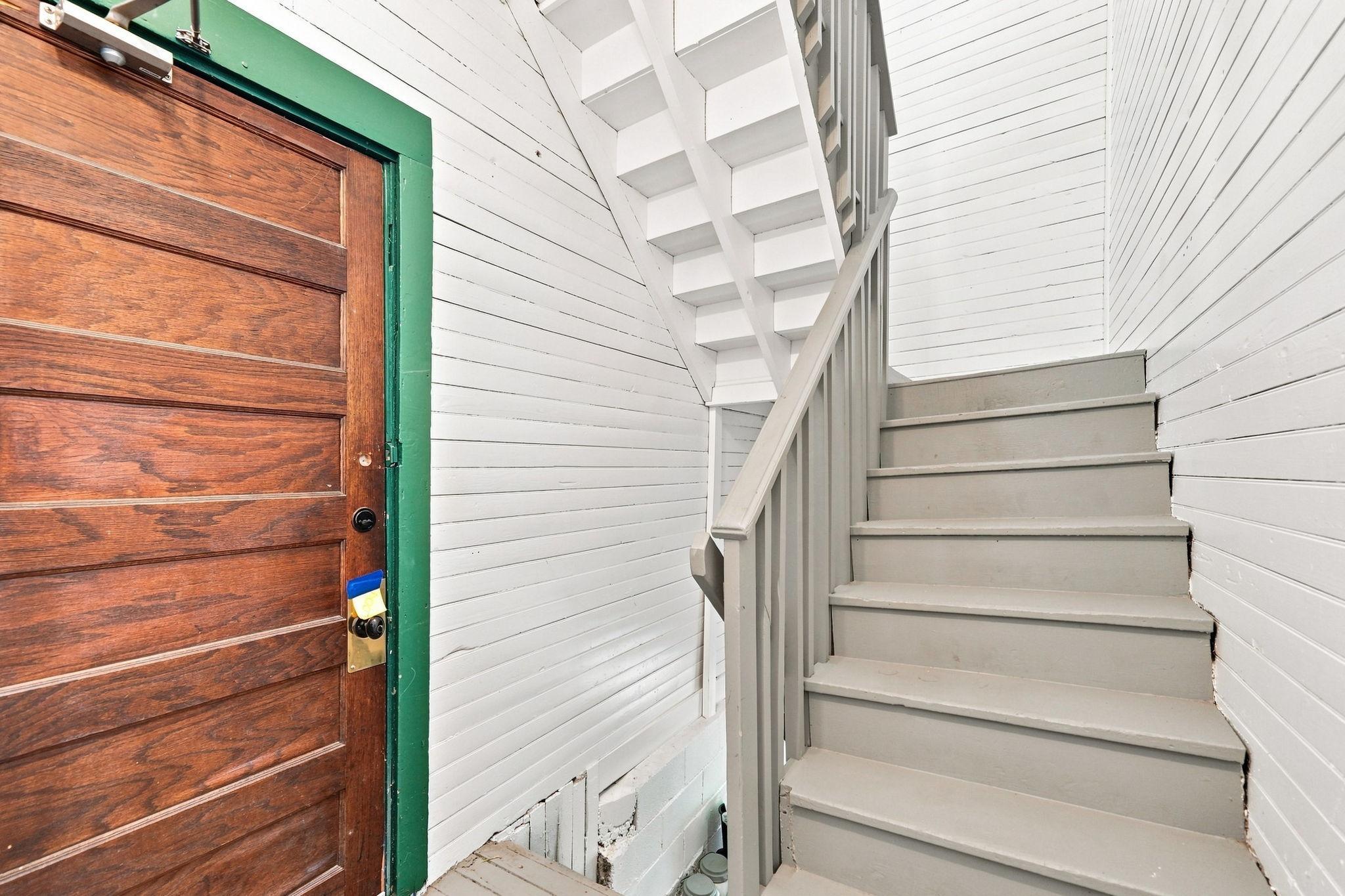 Back stairway