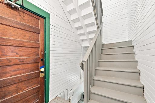 Back stairway