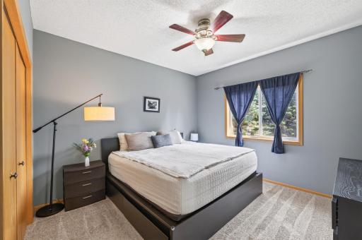 Bedroom 1 features a convenient walkthrough bathroom for effortless layout flow and privacy.