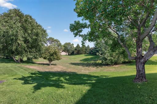 Directly next to guest parking, a massive open field that is great for outdoor fun.