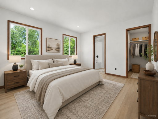 Primary Bed AI Rendering