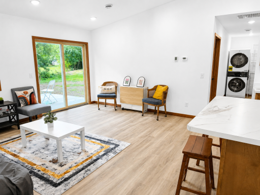 Open Vaulted Living Room