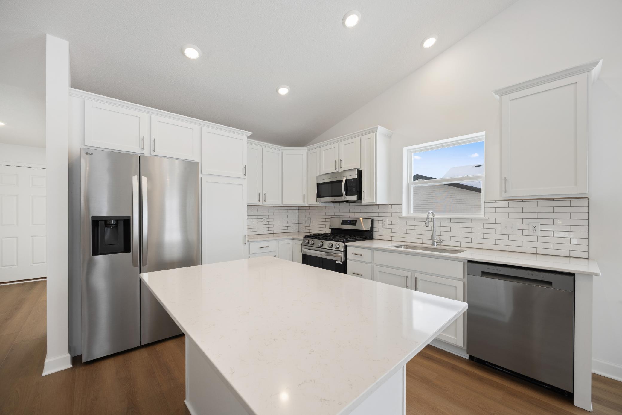 (All the following photos are of a similar home, actual finishes may vary.)