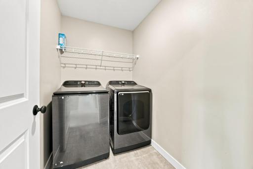 laundry on 3rd level