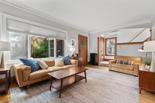 This home has several mini-split air conditioning units that keep the home cool.