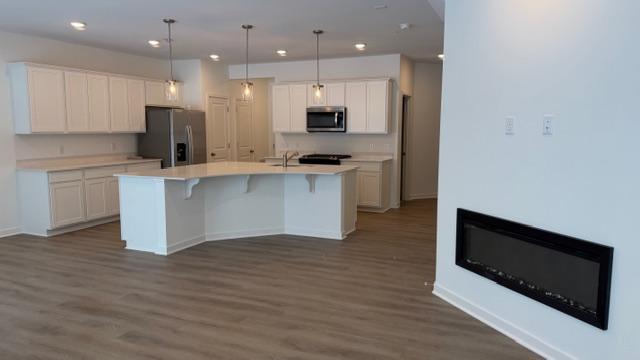 Spacious Island and generous cabinet space