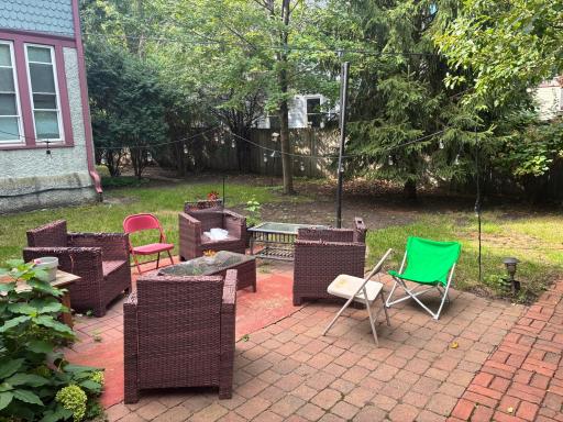 Patio area