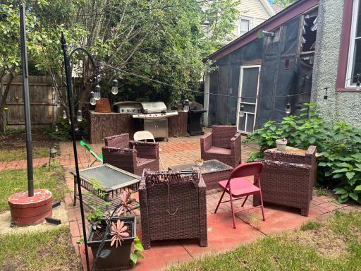Patio area