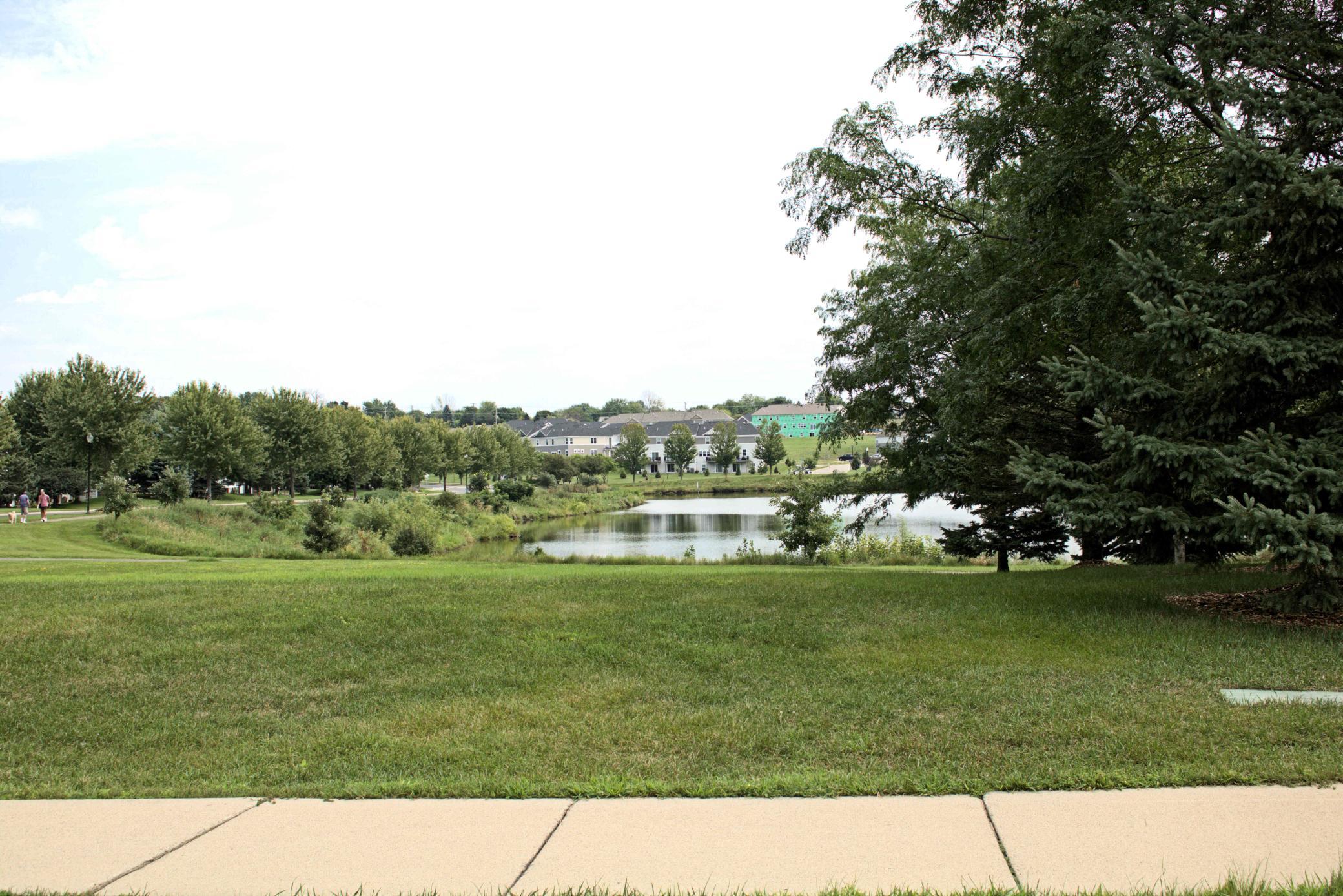 Walking Path starts across the street