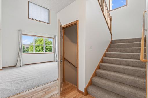 Finished Stairway to Lookout Basement